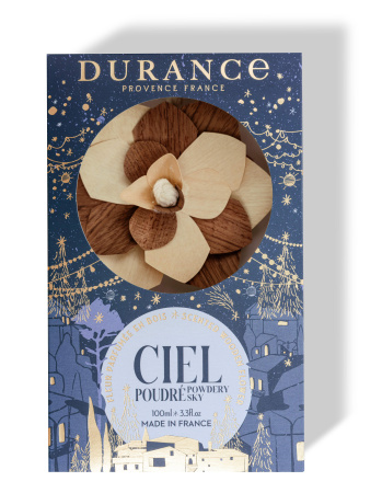 Аромадиффузор с цветком "Пудровое небо" 100мл Durance