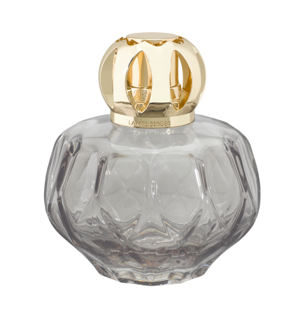 Набор с Лампой Берже "Розали" серый "Брызги шампанского" 250мл Maison Berger