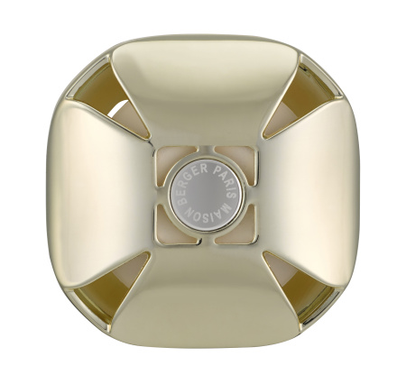 Ароматизатор для авто "Вечность" золотой с ароматом "Цветы для Леди" Maison Berger