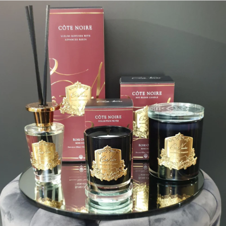 Аромадиффузор "Удовая роза" 150мл золото Cote Noire