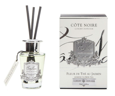 Аромадиффузор "Жасминовый чай" серебро 90мл Cote Noire