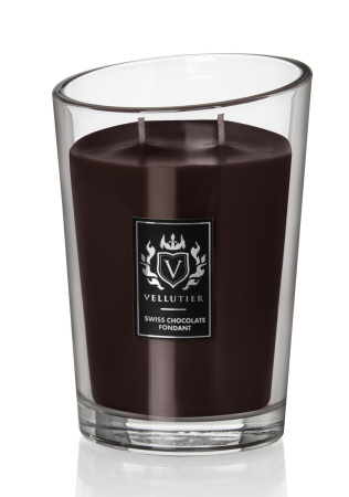 Аромасвеча "Швейцарский шоколадный фондан" 515гр Vellutier