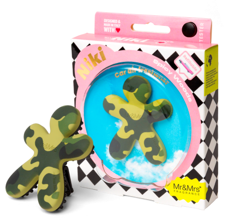 Ароматизатор для авто NIKI "Пряное дерево" Mr&Mrs Fragrance