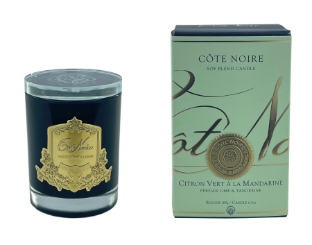 Аромасвеча "Лайм" 185гр золото Cote Noire