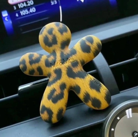 Аромаклипса для авто NIKI "Ваниль и пачули" леопард Mr&Mrs Fragrance