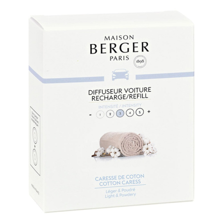Аромат для автомобильной клипсы "Нежность хлопка" Maison Berger