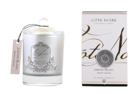 Аромасвеча "Белый сад" серебро 185гр Cote Noire