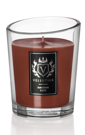 Аромасвеча "Сигарная комната" 225гр Vellutier