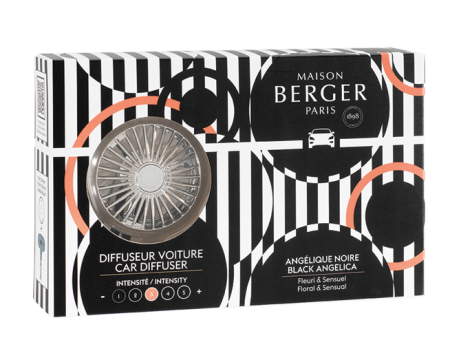 Ароматизатор для авто "Иллюзия" с ароматом "Черная Ангелика" Maison Berger