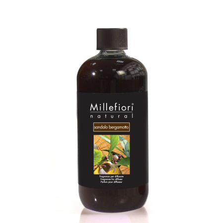 Рефил для диффузора "Сандал и бергамот" 500мл Millefiori Milano
