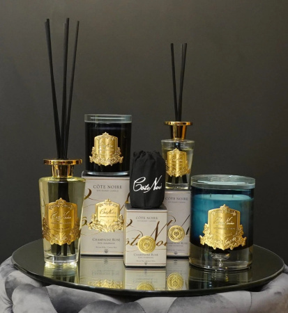 Аромасвеча "Розовое шампанское" 2500гр золото Cote Noire
