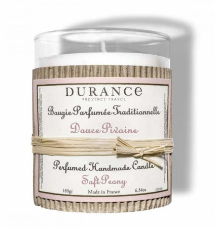 Аромасвеча "Нежный пион" 180гр Durance