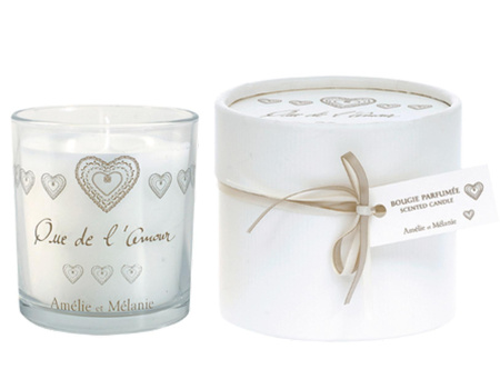 Аромасвеча "Только Любовь" 140гр Amelie et Melanie
