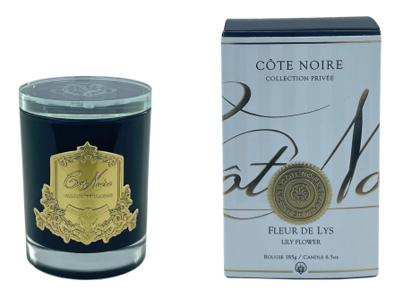 Аромасвеча "Цветы лилии" 185гр золото Cote Noire