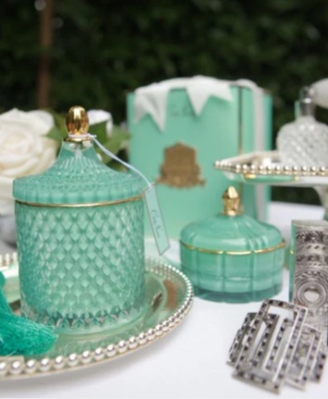 Аромасвеча Grand Blue Art Deco "Лайм" 500гр Cote Noire