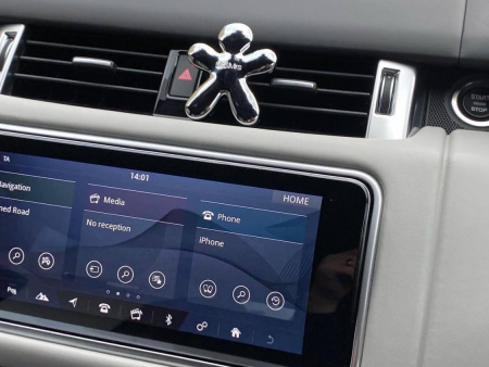 Ароматизатор для авто NIKI серебристый "Прохлада" Mr&Mrs Fragrance