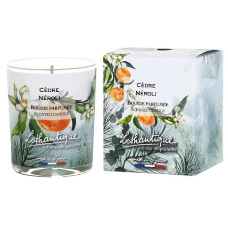 Аромасвеча "Нероли и Кедр" 160гр Lothantique