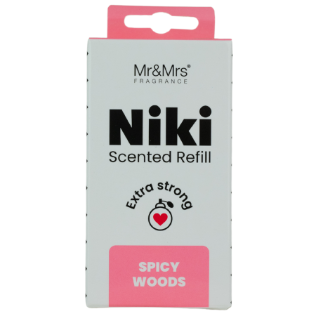 Сменный блок для клипсы NIKI "Пряное дерево" Mr&Mrs Fragrance