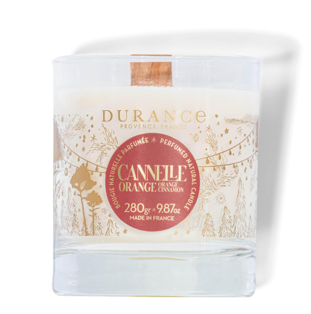 Аромасвеча "Апельсин с корицей" 280гр Durance