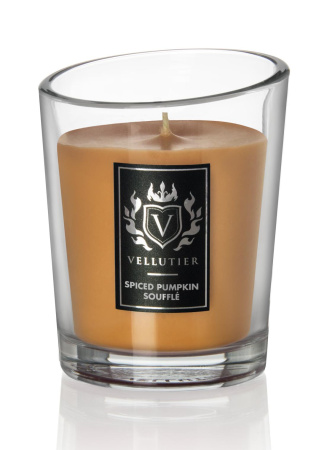Аромасвеча "Пряное тыквенное суфле" 225гр Vellutier