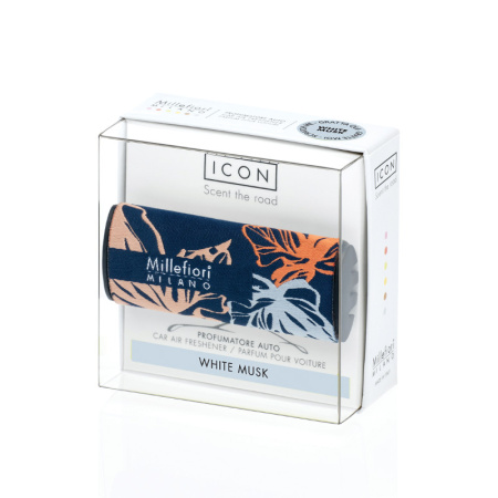 Ароматизатор в авто "Белый мускус" ICON Millefiori Milano