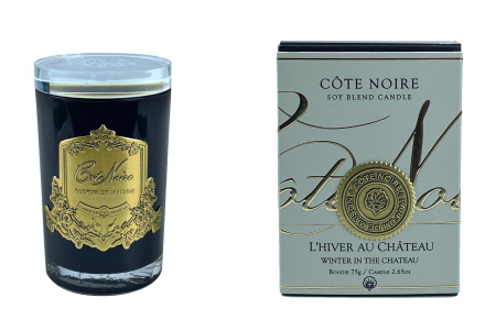 Аромасвеча "Зима в шато" 75гр золото Cote Noire