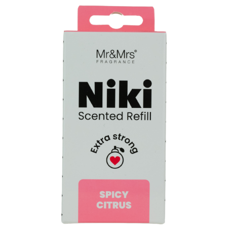 Сменный блок для клипсы NIKI "Пряный цитрус" Mr&Mrs Fragrance