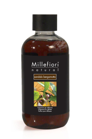 Рефил для аромадиффузора "Сандал и бергамот", 250мл Millefiori Milano