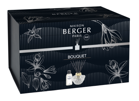 Аромадиффузор "Кали" прозрачный с ароматом "Ванильное Великолепие" 200мл Maison Berger