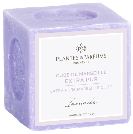 Мыло марсельское "Лаванда" 400гр Plantes et Parfums