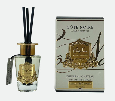 Аромадиффузор "Зима в шато" 90мл золото Cote Noire