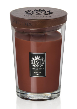 Аромасвеча "Сигарная комната" 515гр Vellutier