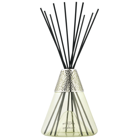 Аромадиффузор by Starck зеленый с ароматом Peau d'ailleurs 400мл Maison Berger