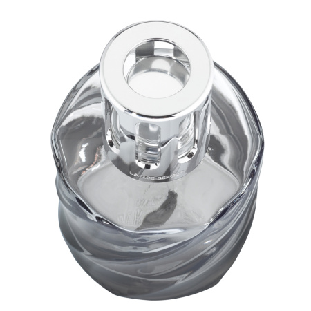 Набор с Лампой Берже "Спираль" в черном с ароматом "Восточный бархат" Maison Berger