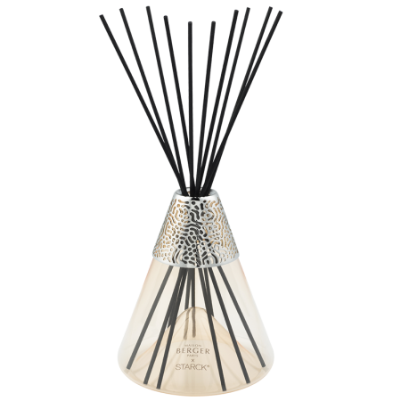 Аромадиффузор by Starck розовый с ароматом Peau de Soie 400мл Maison Berger