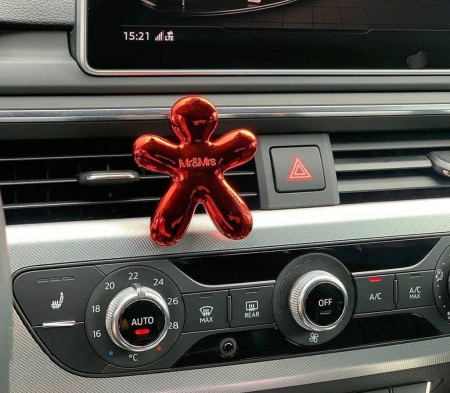 Ароматизатор для авто NIKI красный "Перечная мята" Mr&Mrs Fragrance