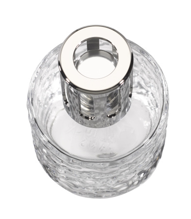 Набор Лампа Берже "Мираж" прозрачная с ароматом "Белый чай" 250мл Maison Berger