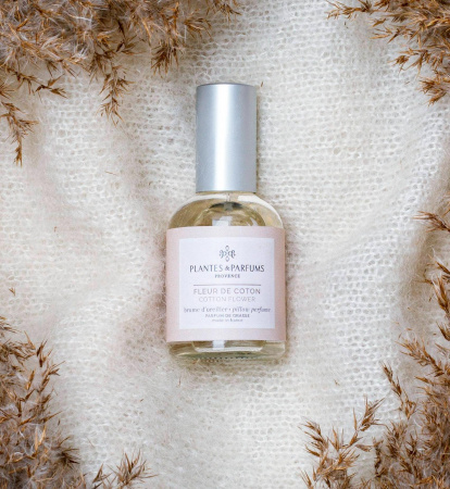 Спрей для текстиля "Цветок хлопка" 50мл Plantes et Parfums