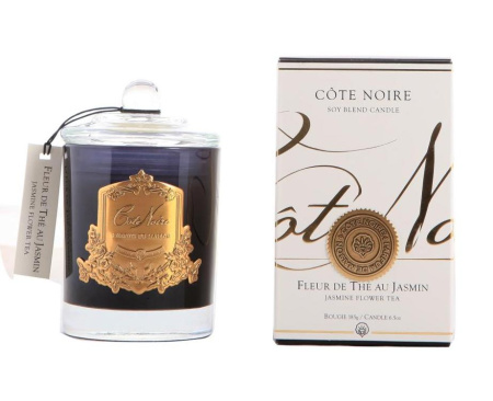 Аромасвеча "Жасминовый чай" золото 185гр Cote Noire